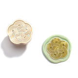 Flower Pattern Shaped Wax Seal Stamps