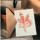 CRASPIRE Ostrich, Parrot, Kangaroo, Koala Carbon Steel Cutting Dies Stencils, for DIY Scrapbooking/Photo Album, Decorative Embossing DIY Paper Card