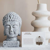 Craspire Custom PVC Plastic Clear Stamps, for DIY Scrapbooking, Photo Album Decorative, Cards Making, Buddha Pattern, 160x110x3mm
