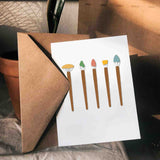 CRASPIRE Painting Tools, Palettes, Easels, Brushes, Paints, Sketchbooks Carbon Steel Cutting Dies Stencils, for DIY Scrapbooking/Photo Album, Decorative Embossing DIY Paper Card