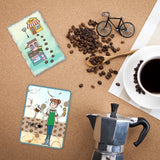 Craspire Coffee, House, Barista Stamps Silicone Stamp Seal for Card Making Decoration and DIY Scrapbooking