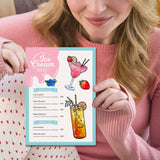 Craspire Ice Cream, Fruit, Cupcakes Stamp Clear Silicone Stamp Seal for Card Making Decoration and DIY Scrapbooking