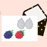 CRASPIRE Berry Cake, Birthday Cake, Cup Cake Carbon Steel Cutting Dies Stencils, for DIY Scrapbooking/Photo Album, Decorative Embossing DIY Paper Card
