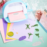 CRASPIRE Frog, Tadpole, Lotus Leaf, Star, Moon, Tree Carbon Steel Cutting Dies Stencils, for DIY Scrapbooking/Photo Album, Decorative Embossing DIY Paper Card