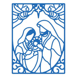 CRASPIRE Nativity, Angel, Frame, Stars, Pattern Carbon Steel Cutting Dies Stencils, for DIY Scrapbooking/Photo Album, Decorative Embossing DIY Paper Card
