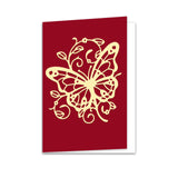 CRASPIRE Dragonfly, Butterfly, Vine, Rose Carbon Steel Cutting Dies Stencils, for DIY Scrapbooking/Photo Album, Decorative Embossing DIY Paper Card