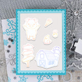 1Pc Animal Theme PVC Plastic Stamps