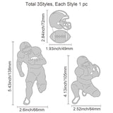 CRASPIRE Football Carbon Steel Cutting Dies Stencils, for DIY Scrapbooking/Photo Album, Decorative Embossing DIY Paper Card