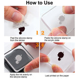 Craspire Background, Stains Clear Silicone Stamp Seal for Card Making Decoration and DIY Scrapbooking