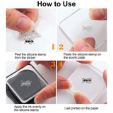 Craspire Insect Clear Stamps Seal for Card Making Decoration and DIY Scrapbooking