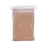 1 Set 24Pack Large Size Burlap Bags with Drawstring Gift Bags Jewelry Pouch for Wedding Party and DIY Craft Color Linen and Cream, 8.9 x 6.7 Inch