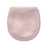 10 pc Velvet Jewelry Storage Pouches, Oval Jewelry Bags with Golden Tone Snap Fastener, for Earring, Rings Storage, Rosy Brown, 8.3x7.7x0.8cm