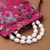 50 pc Silk Pouches, Mixed Color, 13x11.5cm