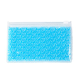 10 pc PVC Bubble Out Bags, Zip Lock Bags, for Jewelry Storage, Jewelry Organizer Portable, Rectangle, Deep Sky Blue, 15x10x0.7cm