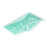 10 pc PVC Bubble Out Bags, Zip Lock Bags, for Jewelry Storage, Jewelry Organizer Portable, Rectangle, Aquamarine, 15x10x0.7cm
