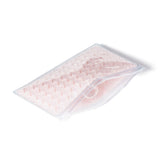 10 pc PVC Bubble Out Bags, Zip Lock Bags, for Jewelry Storage, Jewelry Organizer Portable, Rectangle, Pink, 15x10x0.7cm