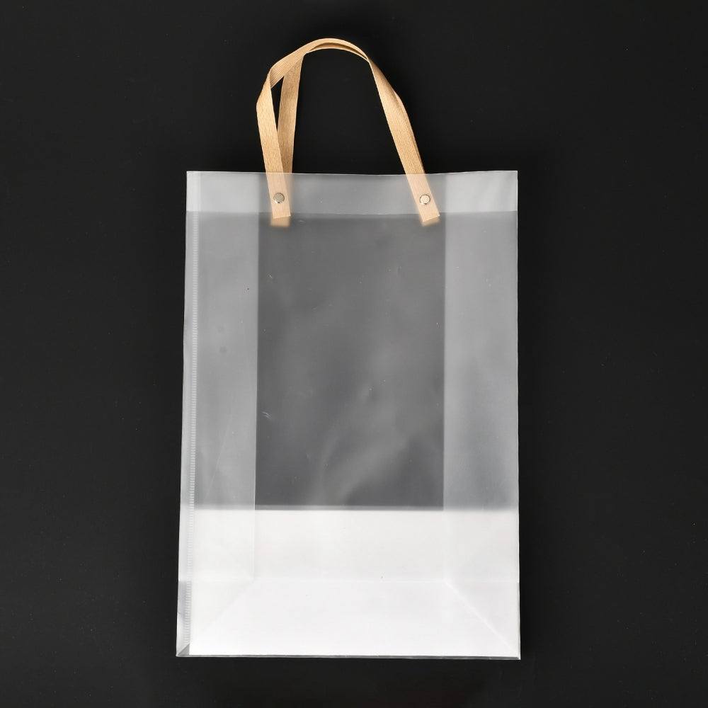 Custom plastic tote bags cheap