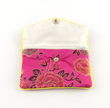 120 pc Rectangle Cloth Zip Pouches, Bag, Purse, Mixed Color, 10x12cm