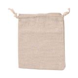 250 pc Cotton Packing Pouches Drawstring Bags, Gift Sachet Bags, Muslin Bag Reusable Tea Bag, Wheat, 14x11cm