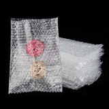 100 pc Plastic Bubble Out Bags, Bubble Cushion Wrap Pouches, Packaging Bags, Clear, 16x12cm