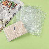 100 pc Plastic Bubble Out Bags, Bubble Cushion Wrap Pouches, Packaging Bags, Clear, 16x12cm