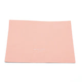 1 pc PVC Meeting File Bag, with PU Leather & Hook and Loop, Rectangle, Pink, 22.6x31.8x0.3cm