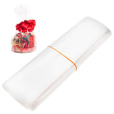 1 Set 100 Pcs Shrink Wrap Bags, 17.7x11 Inch PVC Clear Heat Shrink Wraps Large Size Rectangle Shrink Film Bags for Shoes Giftware Baskets and Other Homemade DIY Projects