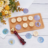 8PCS Flower Wax Seal Stamp Set
