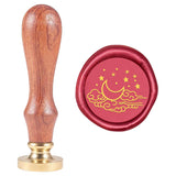 Wax Seal Stamp Moon in The Clouds
