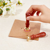 Rose Wax Seal Stamp Set(stamp heads and handles)