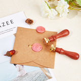 Rose Wax Seal Stamp Set(stamp heads and handles)