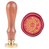 Wax Seal Stamp Star Moon Sun