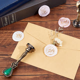 Thank You Words Vintage Sealing Wax Stamps