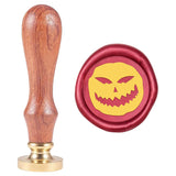 Halloween Wax Seal Stamp Smile Skull