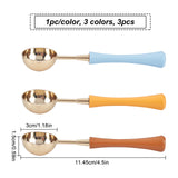 3 Pieces Sealing Wax Melting Spoon
