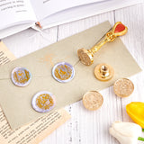 12PCS Flower Theme Wax Seal Stamp Set