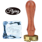 Flying Ice Stamp Wood Handle Wax Seal Stamp