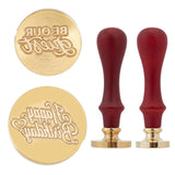 Happy Birthday & Be Our Guest Sealing Wax Stamp Set