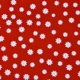 5 Bag Oriented Polypropylene(OPP) Plastic Gift Wrapping Paper, Christmas Theme, for Apple, Candy, Flat Round with Flower Pattern, Red, 58.5x0.003cm, 20pcs/bag