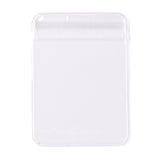 500 pc PVC Anti Oxidation Zip Lock Bags, Transparent Antitarnish Jewelry Packing Storage Pouch, Clear, 7x5x0.15cm, Unilateral thickness: 4.9 Mil(0.125mm)