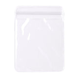 500 pc PVC Anti Oxidation Zip Lock Bags, Transparent Antitarnish Jewelry Packing Storage Pouch, Clear, 8x6x0.15cm, , Unilateral thickness: 4.9 Mil(0.125mm)