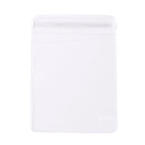500 pc PVC Anti Oxidation Zip Lock Bags, Transparent Antitarnish Jewelry Packing Storage Pouch, Clear, 10x7x0.15cm, Unilateral thickness: 4.9 Mil(0.125mm)