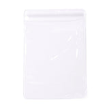 500 pc PVC Anti Oxidation Zip Lock Bags, Transparent Antitarnish Jewelry Packing Storage Pouch, Clear, 12x8x0.15cm, Unilateral Thickness: 4.9 Mil(0.125mm)