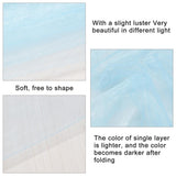 1 Set 4Pcs 2 Colors Polyamide Polyester Tulle Fabric, for DIY Craft Gift Packaging, Home Party Wall Decoration, Mixed Color, 3000x720mm, 2pcs/color
