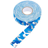 Craspire 1 Roll Bockey Masking Tape, Adhesive Tape Textured Polyester, for Bockey Packaging, Blue, 91~100.5x24.5~25mm