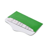10 Bag Paper Envelopes, Rectangle with Eid Mubarak Word, Green, 13x18x0.05cm, Usable: 80x180mm, 6pcs/bag
