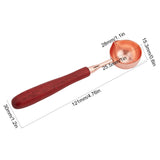 Wooden Handle Vintage Wax Melting Spoon