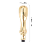 Brass Replacement Stamp Handle(golden)