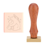 Soap Stamp Polar Bear Handmade Soap Stamp with Handle Soap Embossing Stamp