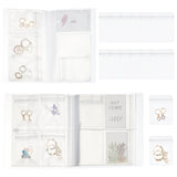 1 Bag Anti Oxidation Jewelry Storage Book Sets, 84/160 Grids Transparent Organizer Book with 60pcs 2.3x3.1 Portable Travel Insert Pockets Resealable Ziplock Bags for Earring Bracelet Necklace